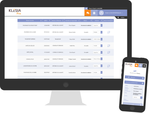 Portefeuille clients expert-comptable