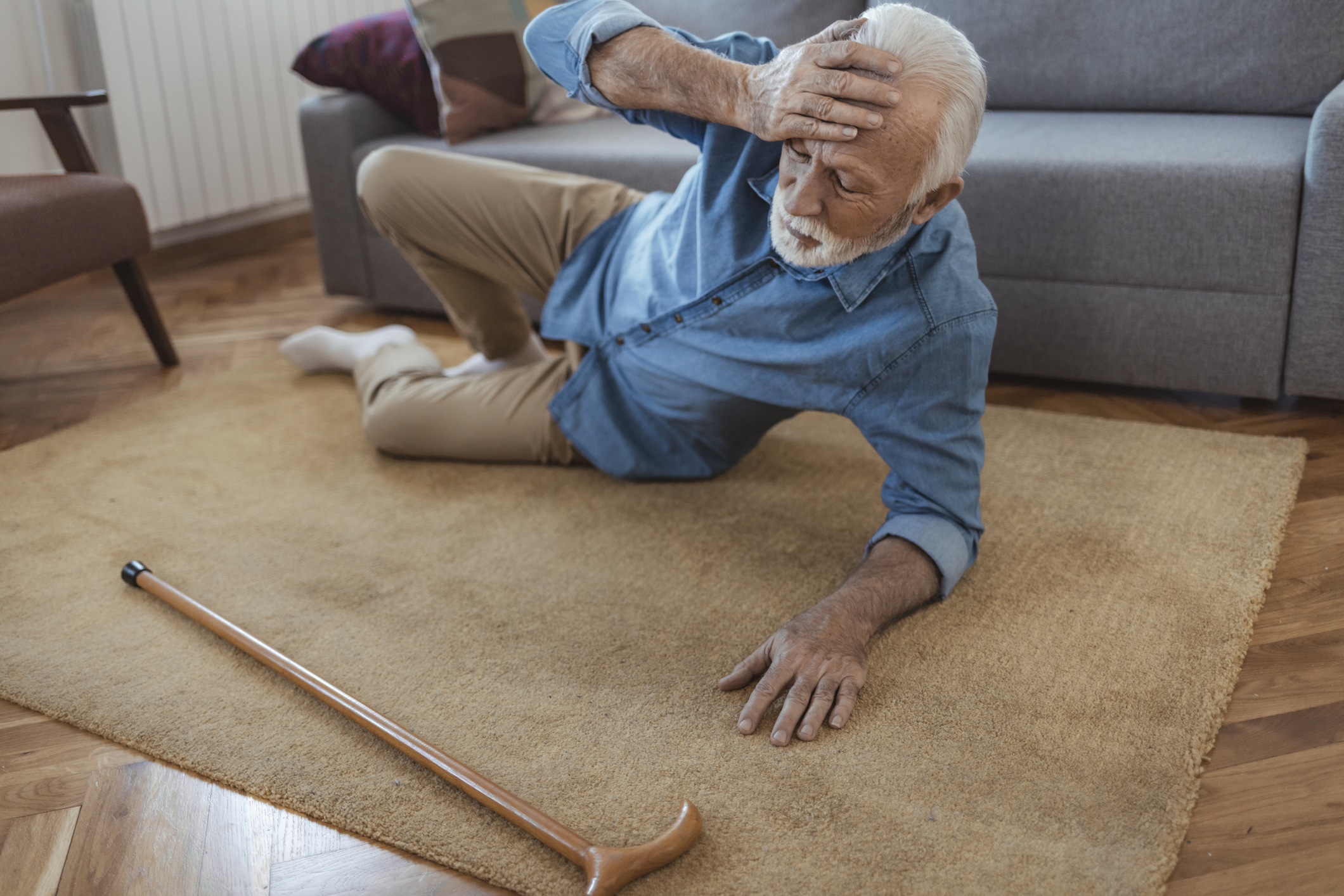 senior chute cane avc