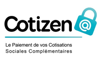 logo cotizen, le paiement de vos cotisations sociales complémentaires