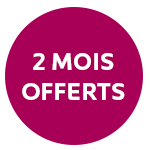 2 mois offerts